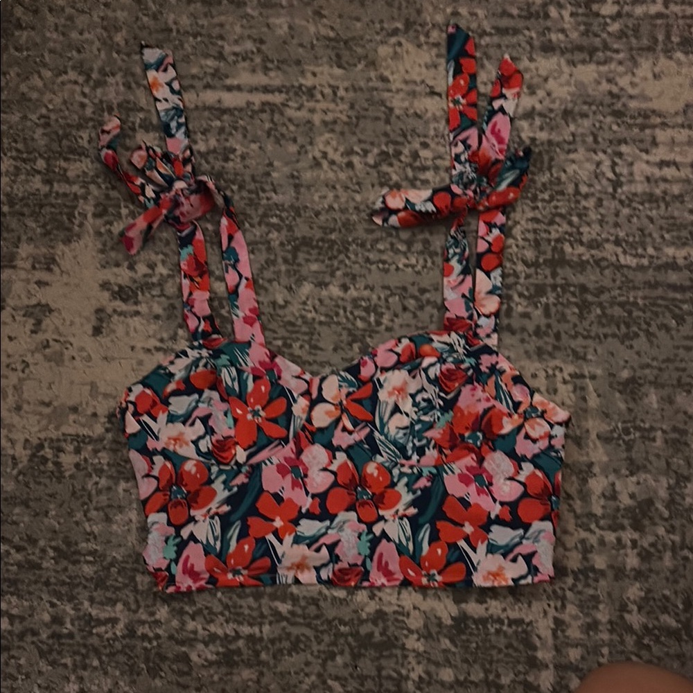 Floral Crop Top